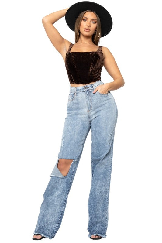 Jade Icarus Tyger Wide Leg Jean automotive part with detailed metal components and wiring, designed for vehicle performance.