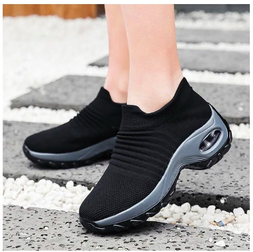 Pair of black dancing shoes with flexible soles and stylish design, perfect accessories for dance performances by CJDropshipping
