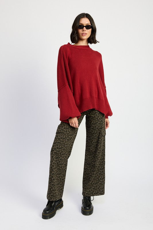 Jade Icarus mid-rise wide-leg cargo pants with large side pockets and relaxed fit, made of durable fabric.