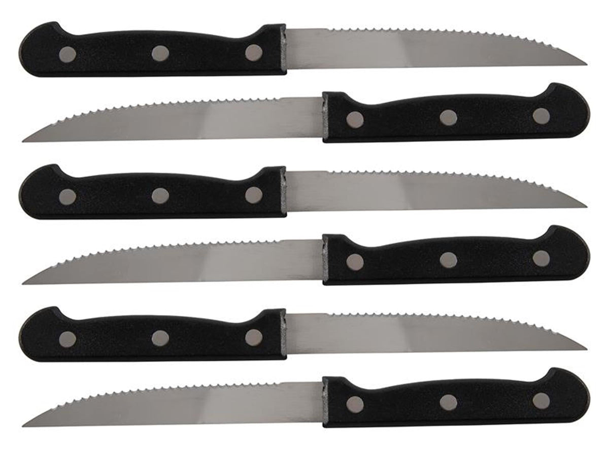 Kitchen tools steak knife set 6-piece 21.5 cm