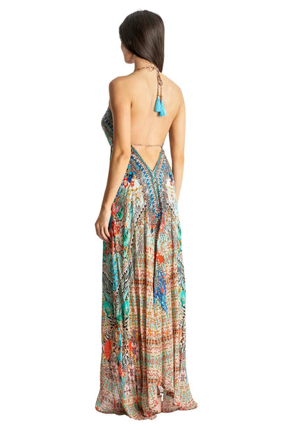 Halter Maxi Dresses for Women