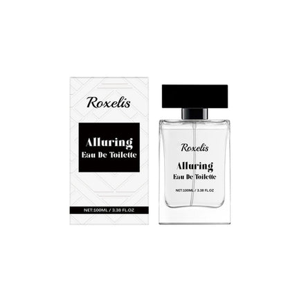 Carmine Juneberry Pure Musk Eau De Toilette bodycare bottle with minimalist design and white cap on a neutral background.