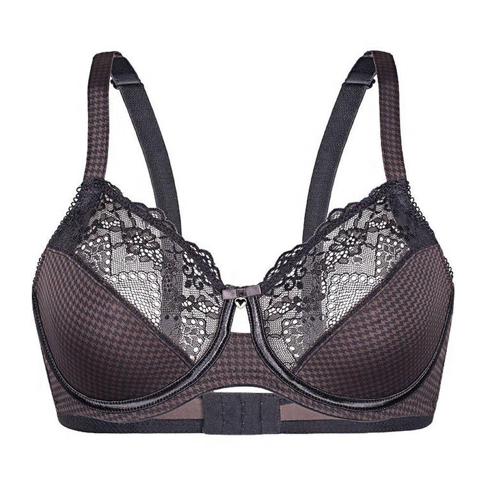 Lime Lucy Sassa Everlasting Love full-figure lace bra with intricate floral lace design and supportive underwire.