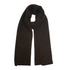 Start2Finish Black Seed Stitch Cashmere Scarf with Donegal detailing, soft knitted apparel perfect for cozy winter wear.