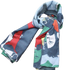 Cotton silk printed Bryce scarf by Start2Finish, showcasing vibrant floral patterns and lightweight, soft fabric.