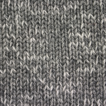 Start2Finish Melange Cashmere V-Neck Sweater in grey and white Jersey stitch, soft and cozy for stylish comfort.