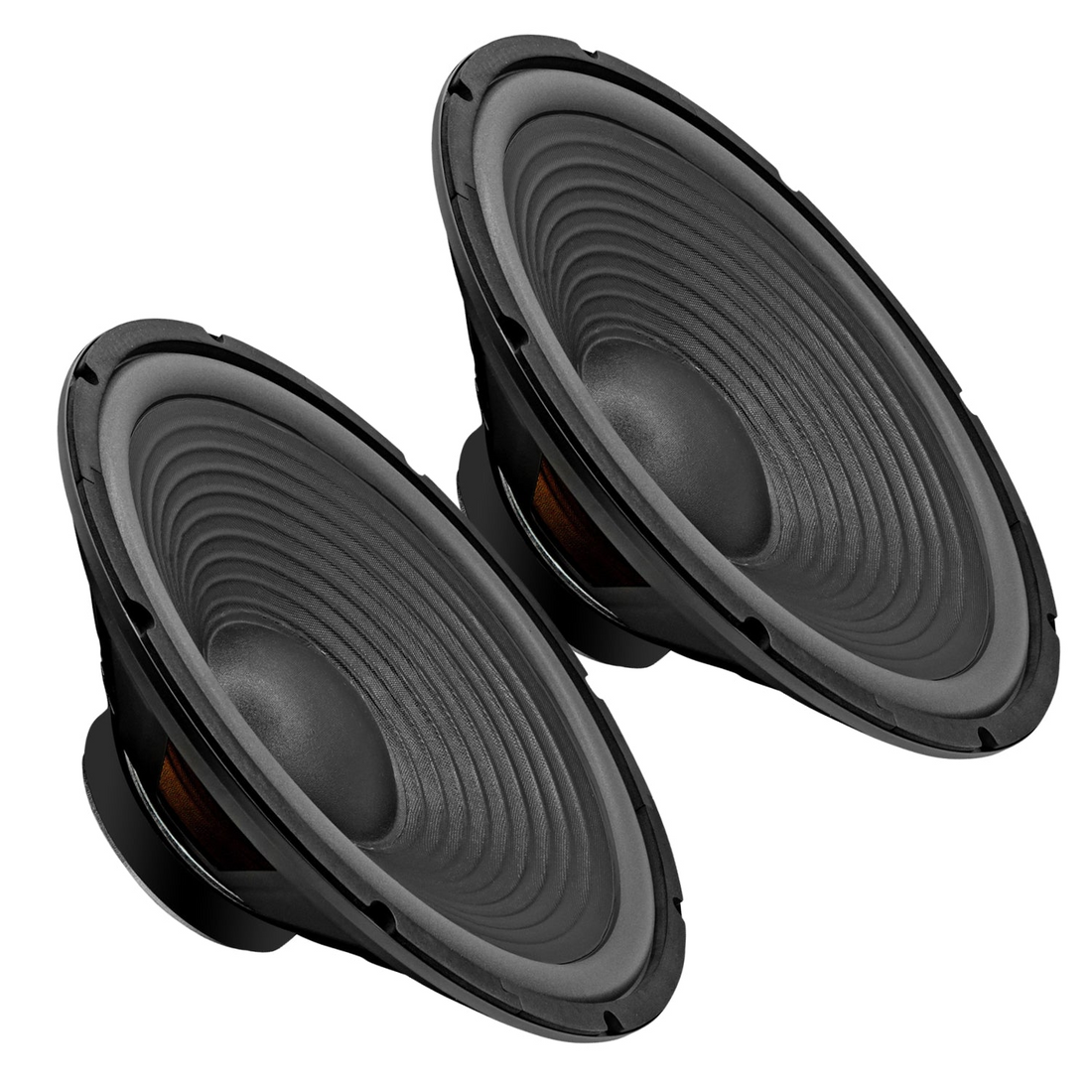 Pair of 15-inch Start2Finish 900W automotive car woofers with 4-ohm deep bass subwoofer speakers for enhanced audio.