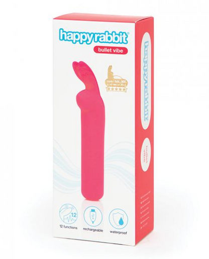 Pink rechargeable bullet vibrator by Start2Finish, designed for discreet pleasure, with a smooth, compact shape and textured surface.