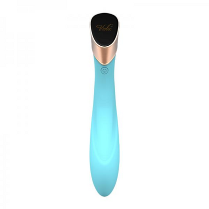 Blue Start2Finish Manto G-Spot Vibe with curved design and textured surface for targeted pleasure.