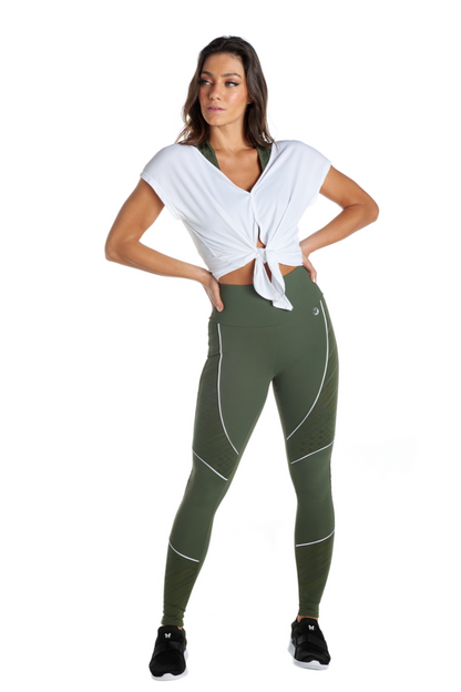 Red Medusa Feel New T-Shirt, activewear top in soft fabric with a modern design, shown on a plain background.