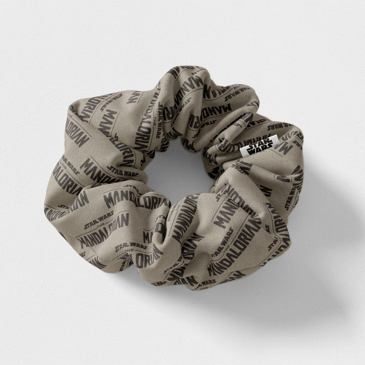 Set of five Bigbuy The Mandalorian hair ties, stretchy haircare accessories featuring Mandalorian-themed design, ideal for hair styling.