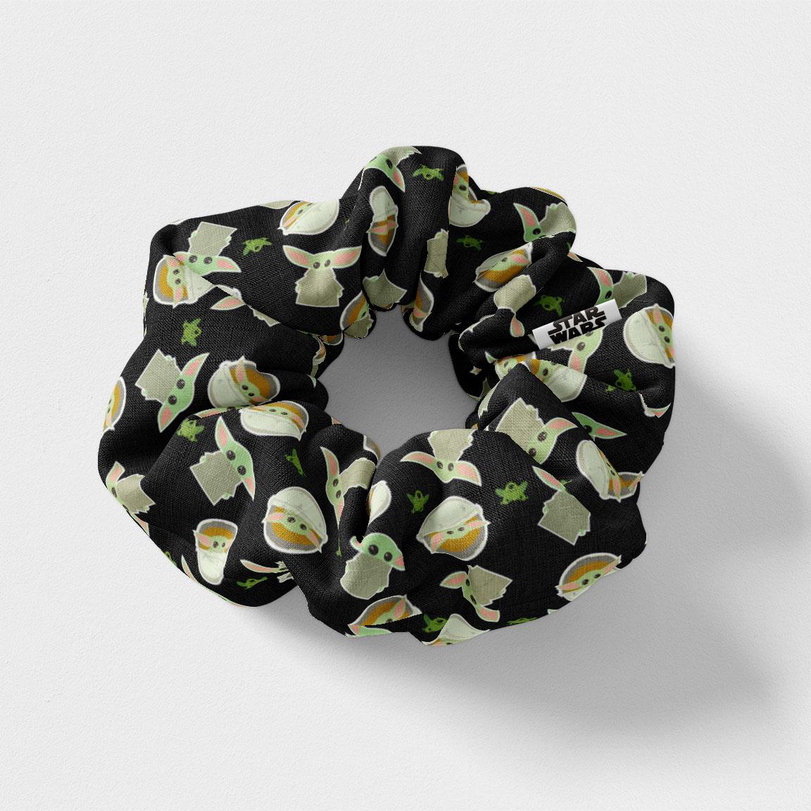 Set of five Bigbuy Hair Ties featuring The Mandalorian design, perfect for securing hair with a stylish, themed accessory.