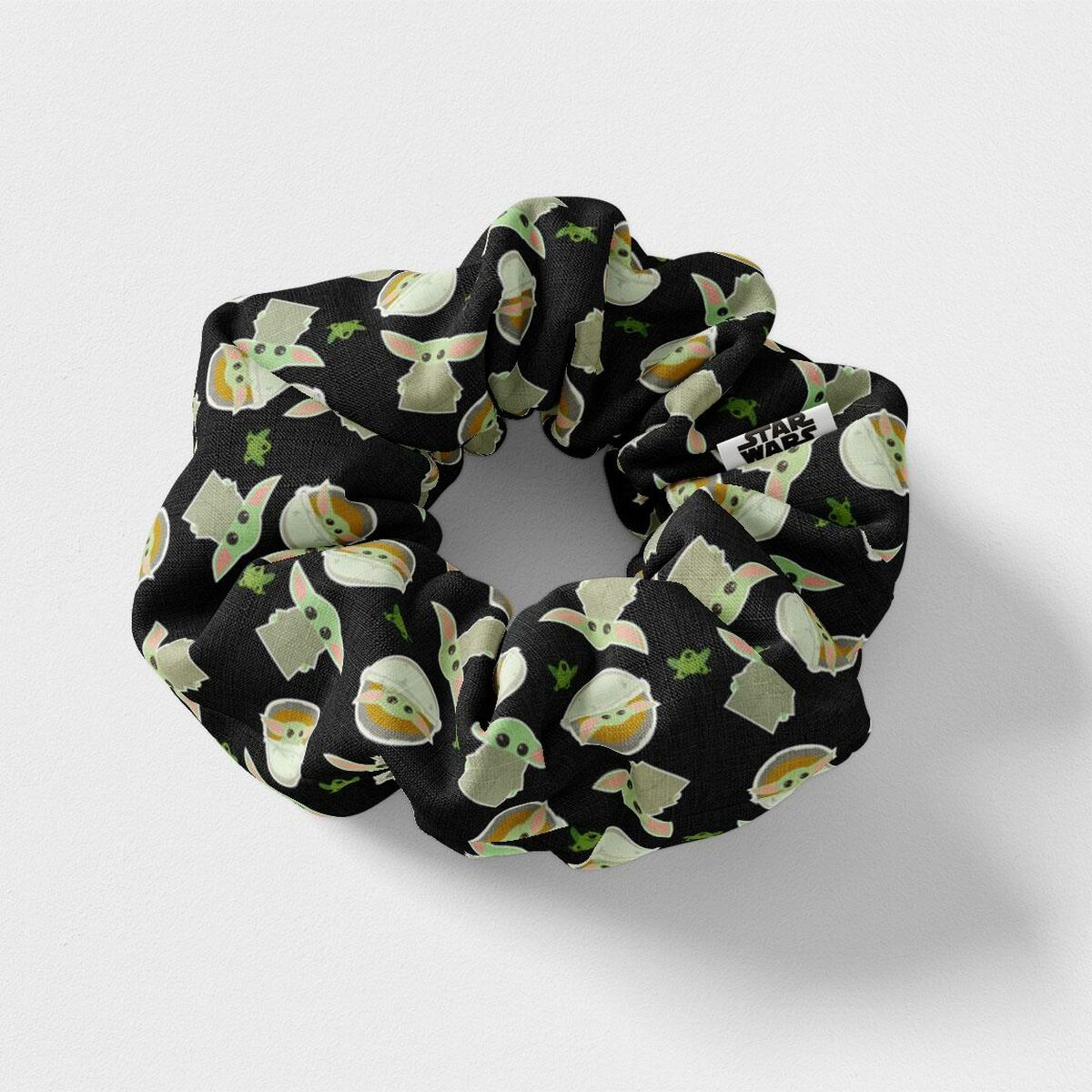 Set of five Bigbuy Hair Ties featuring The Mandalorian design, suitable for securing hair comfortably and stylishly.