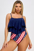 Brown Sooty 2508 Margaret Tankini Set lingerie with soft fabric, featuring a fitted tankini top and matching bottom, ideal for beachwear.