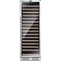 Empava WC07S 70-inch tall wine cooler appliance with glass door and interior shelving, designed for wine storage.