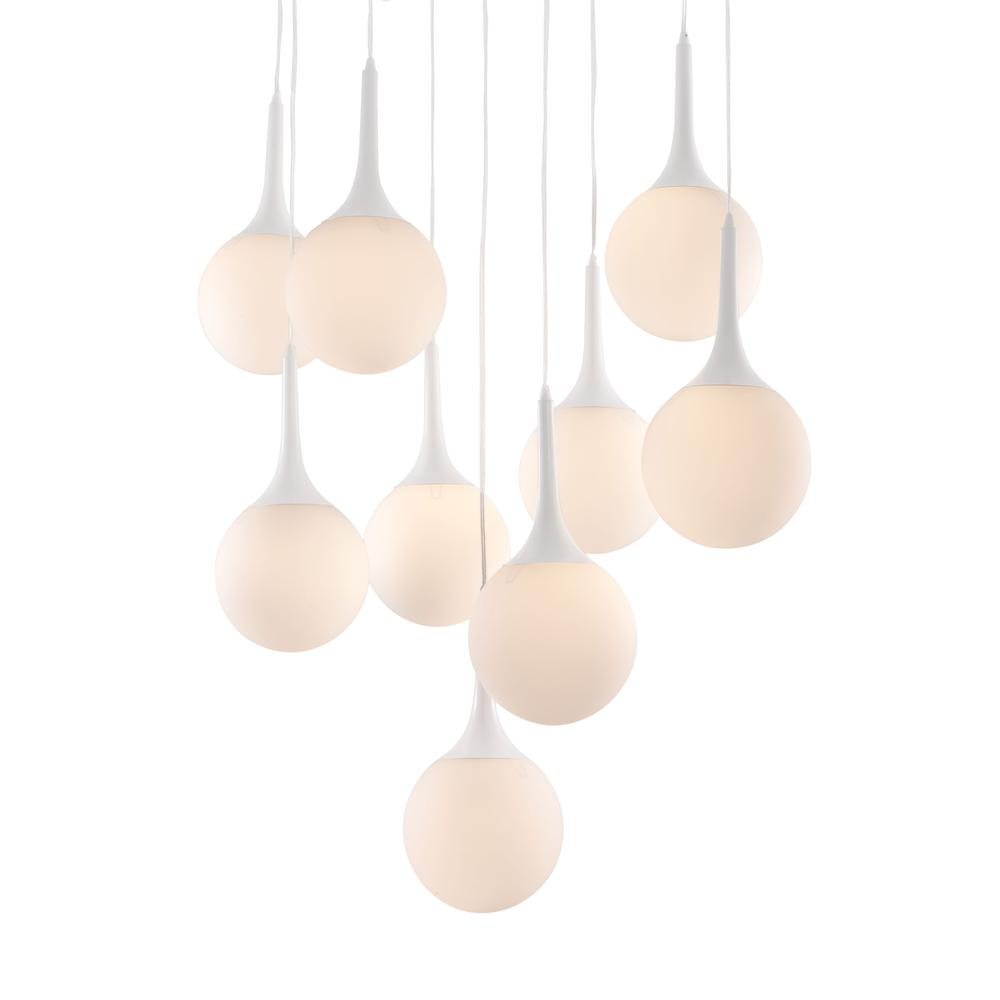 White Epsilon ceiling lamp by Start2Finish featuring a sleek, modern lighting design for contemporary interiors.