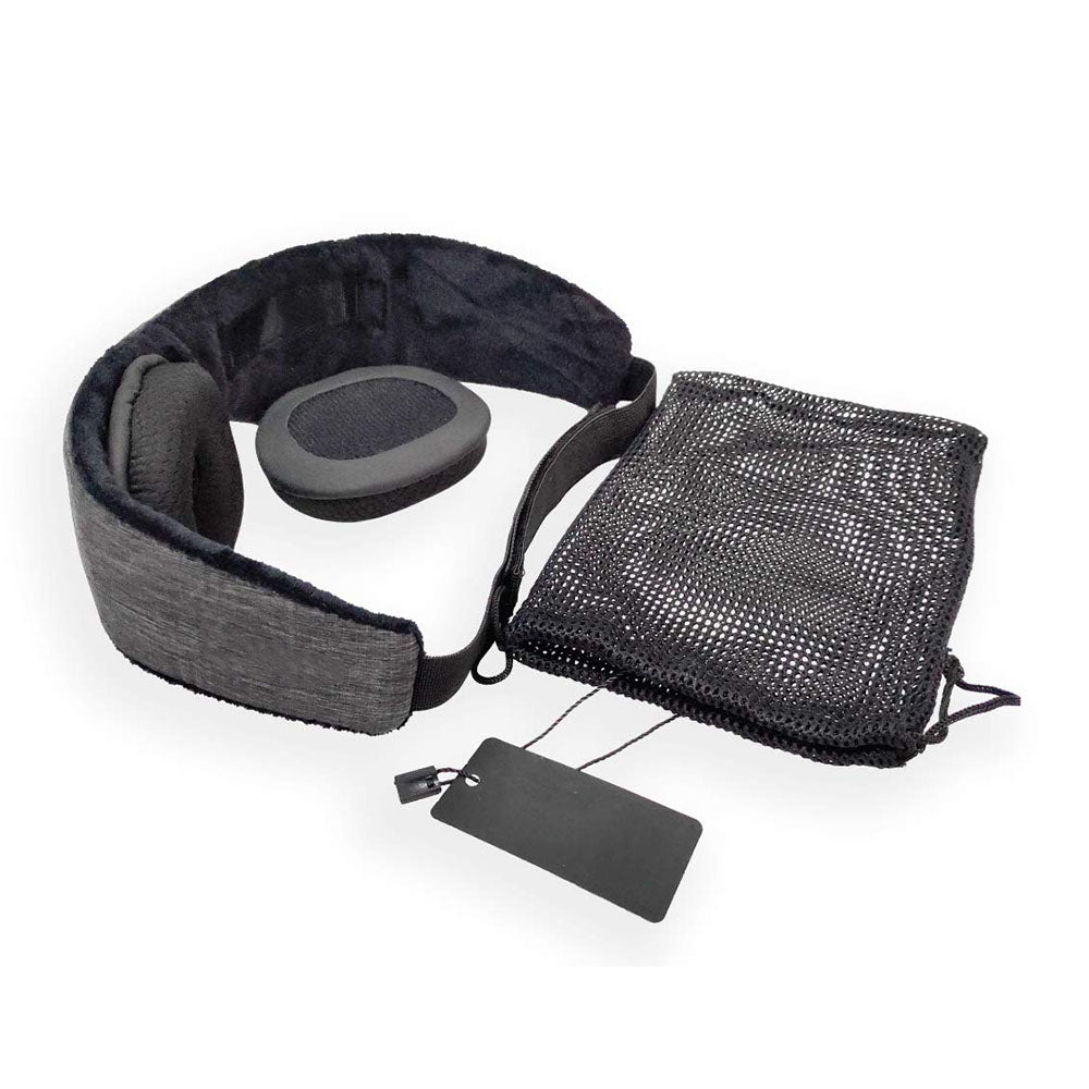 Teal Simba Manta Modular Adjustable 3D Breathable Eye Mask for Bath and Beauty, soft and comfortable for relaxation.