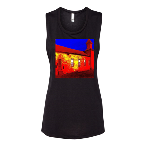 Teal Ananke Abandoned Church Women&