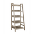 Start2Finish Tracey Ladder Bookcase with five wooden shelves and metal frame, ideal for modern home or office storage.