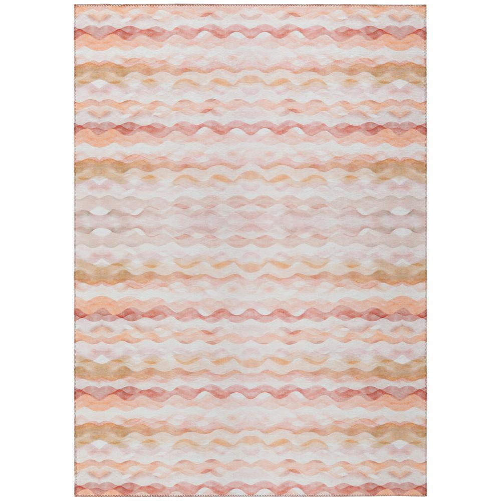 Start2Finish Surfside ASR46 Peach indoor/outdoor rug, 5&