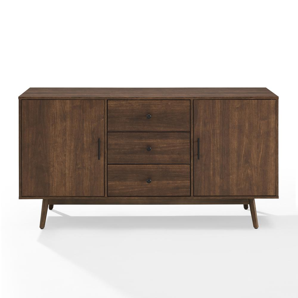 Lucas sideboard by Start2Finish, modern furniture piece with wooden finish and sleek design, featuring multiple storage compartments.