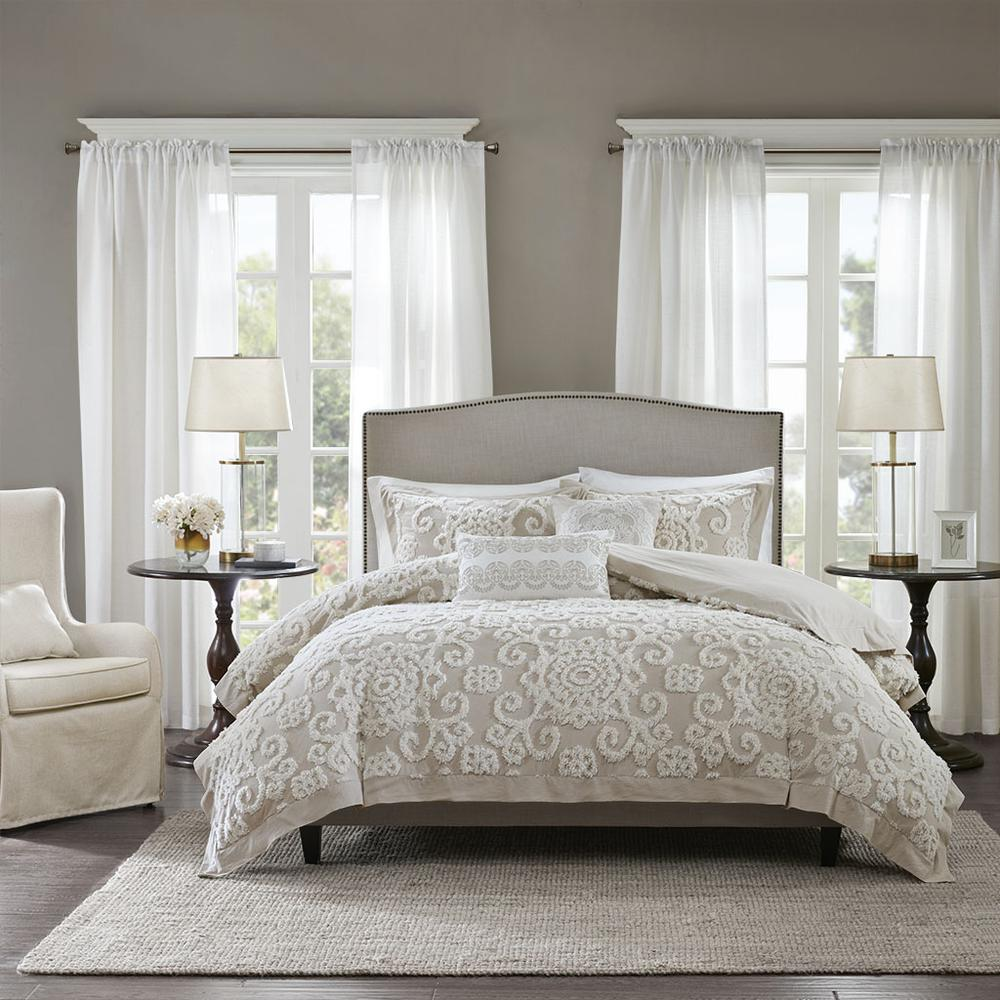 Start2Finish Cotton Comforter Mini Bedding Set with soft, breathable cotton fabric and matching pillowcases in a cozy bedroom setting.