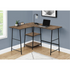 Start2Finish L-shaped corner computer desk with storage shelves, ideal for home office workspaces and efficient organization.