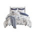 Start2Finish 7-piece printed seersucker comforter set with matching throw blanket, showcasing vibrant bedding design and cozy texture.