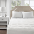 Start2Finish plush hypoallergenic waterproof mattress pad with overfilled down alternative filling, soft and protective bedding layer.