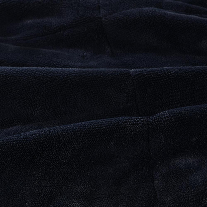 Reversible HeiQ Smart Temperature down alternative bedding blanket by Start2Finish, showing both sides with cozy fabric and smart temperature design.