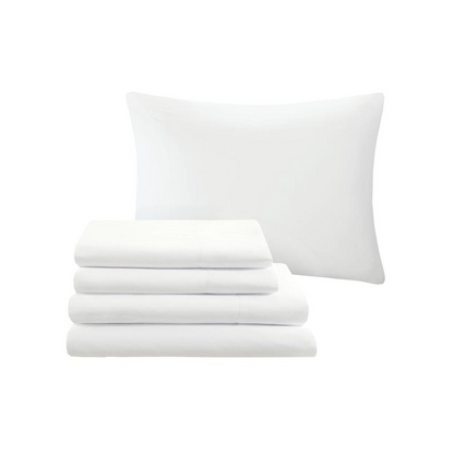 Start2Finish 24 Piece Room In a Bag bedding set with coordinated sheets, pillowcases, and comforter in a vibrant design.