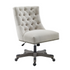 Start2Finish Della Natural Office Chair with ergonomic design, adjustable armrests, and cushioned seat for comfortable work.