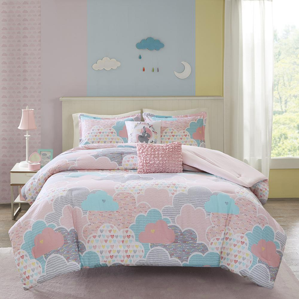Start2Finish cotton printed comforter set with colorful floral design, soft fabric, and cozy bedding for a stylish bedroom look.
