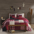 Red Sunset Oversized Cotton Quilt Mini Set by Start2Finish with layered fabric and decorative stitching details.
