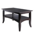 Start2Finish Camden coffee table with a sleek coffee finish, showcasing its modern design and smooth surface.