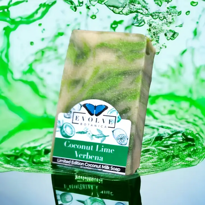 Start2Finish Coconut Lime Verbena soap bar from the Bath &amp; Body collection, featuring a vibrant, tropical scent.