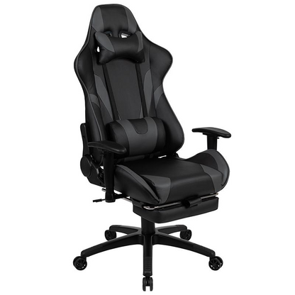 Start2Finish X30 gaming chair with racing design, ergonomic office computer chair featuring adjustable back support.