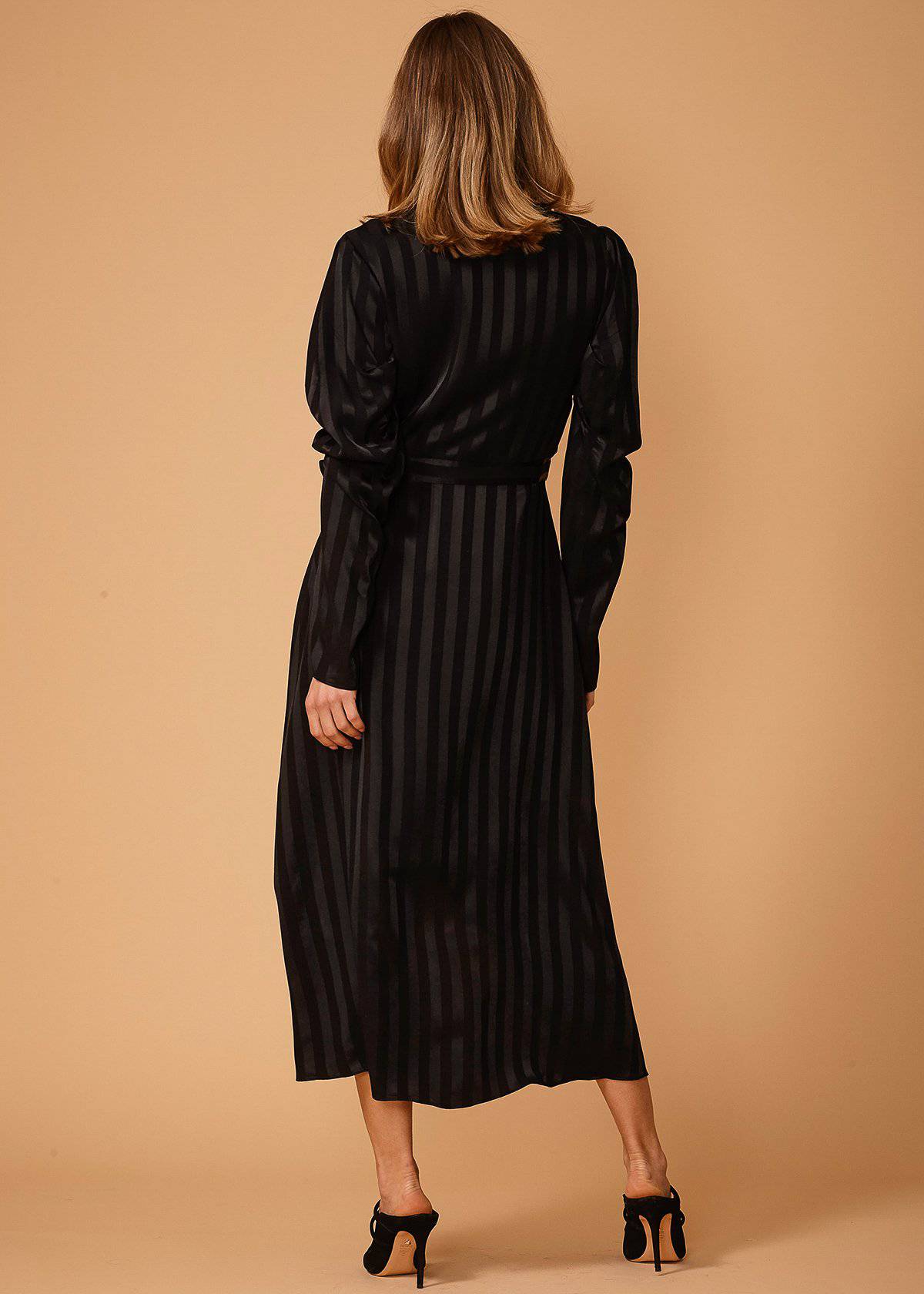 Black and white striped women&
