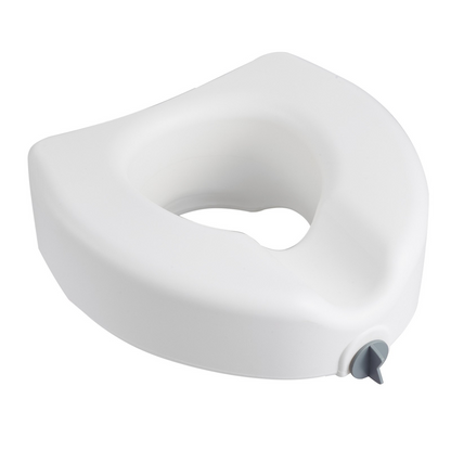 Start2Finish VEVOR raised toilet seat, 5-inch lift, enlarged opening, supports 350 lbs, for seniors, elderly, and disabled adults.