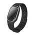 Salmon Lucky Super Shield mosquito repellent watch band with ultrasonic and electronic features, designed as a tech accessory.