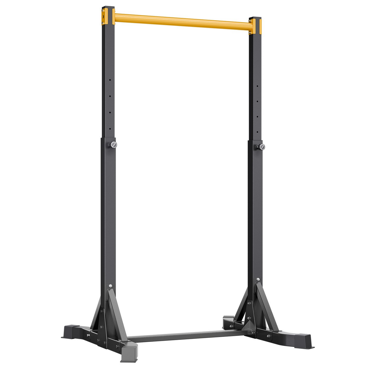 Start2Finish VEVOR portable pull-up bar with H-frame, heavy-duty steel, adjustable height, ideal for arm, back, and chest workouts.