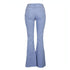 Vintage denim jeans for women by Carmine Juneberry, featuring classic fit and stylish distressed details.