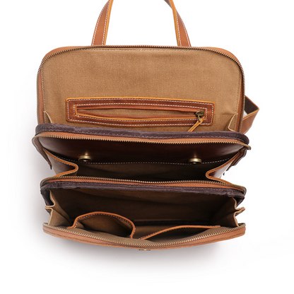 Start2Finish Sachi leather backpack for women, small accessory with sleek design and adjustable straps, crafted from durable leather.