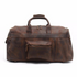 Handcrafted leather duffle bag from Start2Finish&