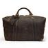Start2Finish Eira Duffle Bag, vintage leather weekender with sturdy handles and spacious interior, perfect for travel accessories.