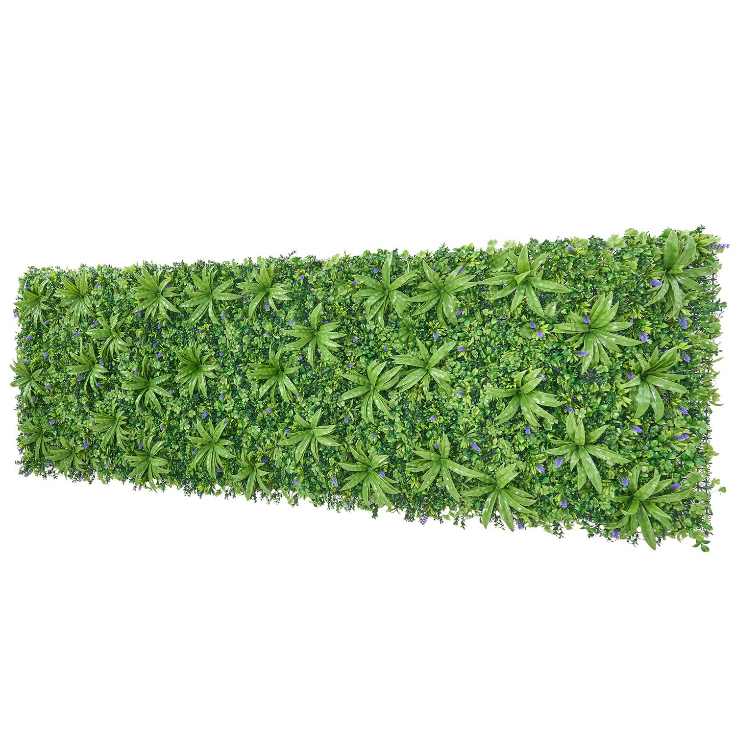 Start2Finish artificial boxwood plant wall panel, 40x120 inches, green fake grass screen for garden, backyard, or wedding decor.