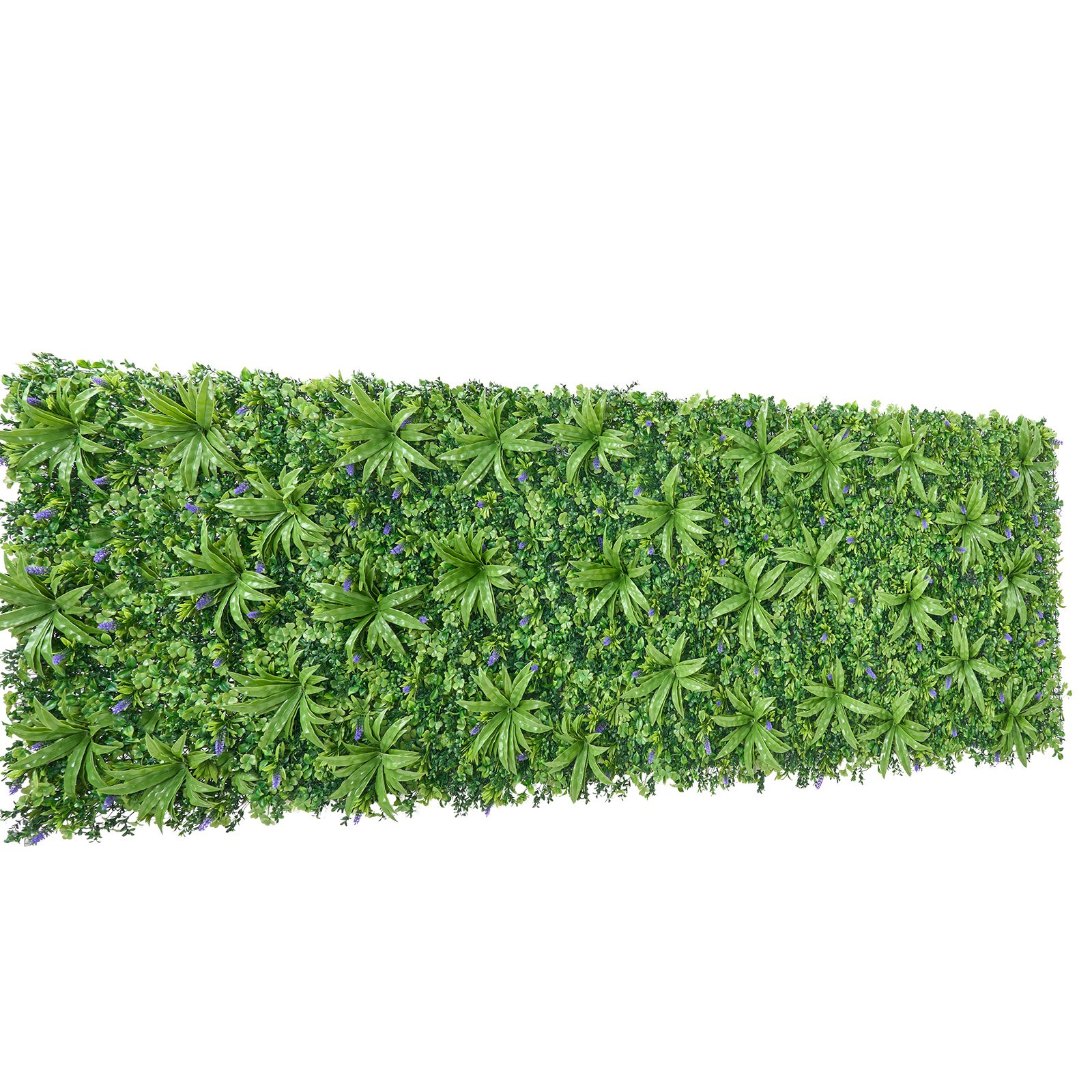 Artificial boxwood plant wall panel by Start2Finish, 40x120 inches, lush green privacy hedge for indoor or outdoor garden decor.