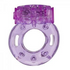 Start2Finish Cloud 9 Pleasure Tickler 1 Speed Ring in purple, a compact adult product with a textured surface for enhanced sensation.