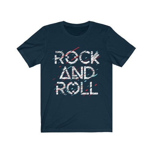 Plum Charlie Rock and Roll T-shirt featuring classic band design, casual fit, and bold graphic print on soft cotton fabric.