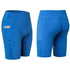 Salmon Lucky all seasons yoga shorts with stretch fabric and built-in phone pocket, suitable for active wear and workouts.